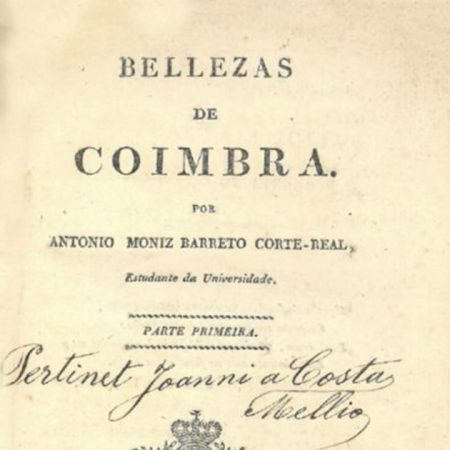 Legend of the city foundation in the book “Belezas de Coimbra”